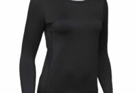 Black long sleeve dress shirt women's