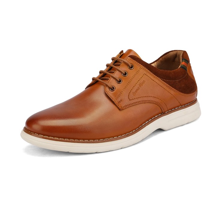 Oxford mens casual dress shoes