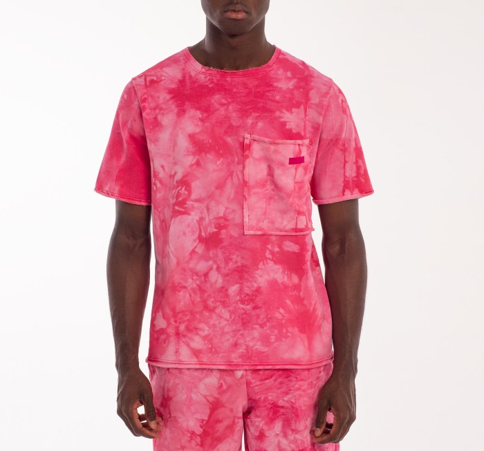 Mens tie dye dress shirt