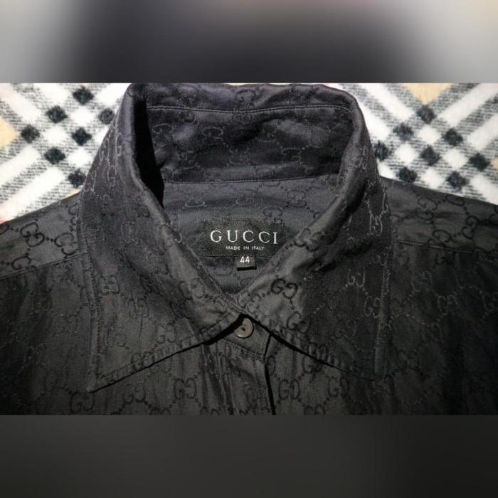 Gucci men's button up dress shirt