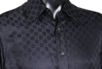 Gucci men's button up dress shirt