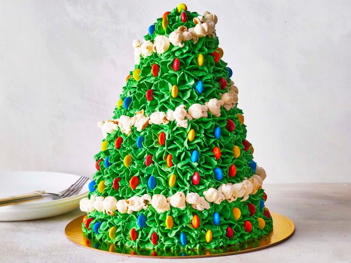 How to make christmas tree cake decoration