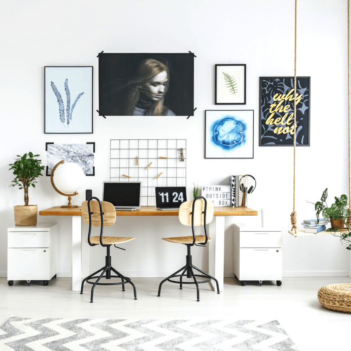 How to decorate a small office