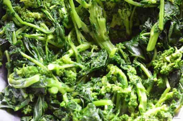 How to cook rapini italian style