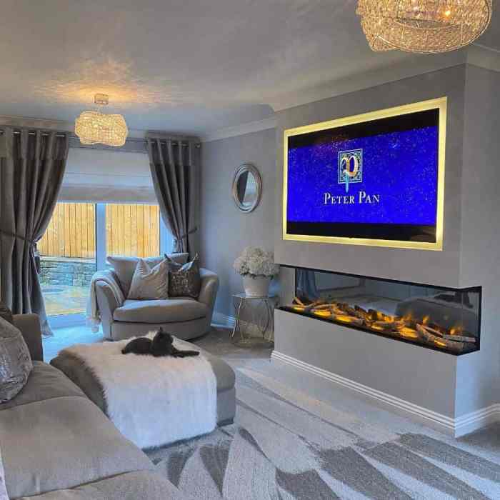 How to decorate a great room with tv