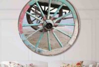 How to make a wagon wheel decoration